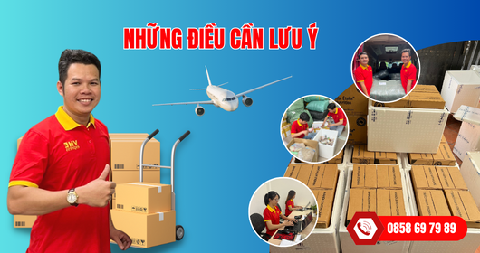 lưu ý khi gửi hàng