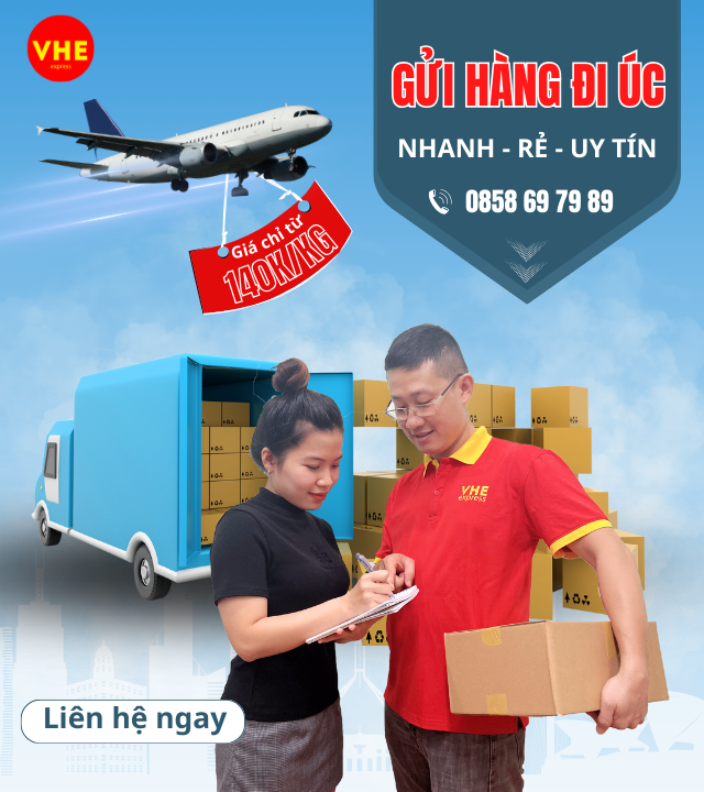 gửi hàng đi Úc chỉ từ 140k